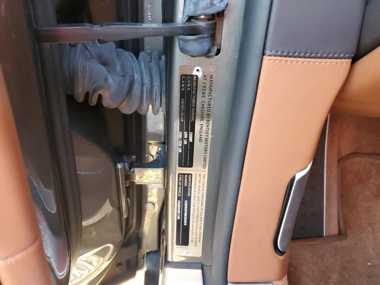 2008 Bentley Continental Gtc VIN: SCBDR33W88C054510 Lot: 91656045