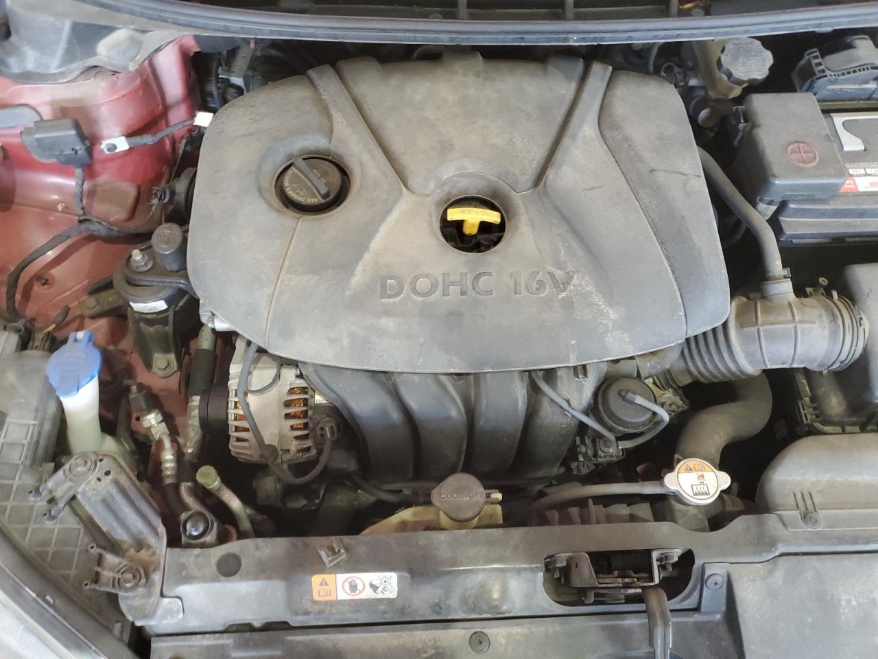 2012 Hyundai Elantra Gls VIN: KMHDH4AE4CU430067 Lot: 91408695