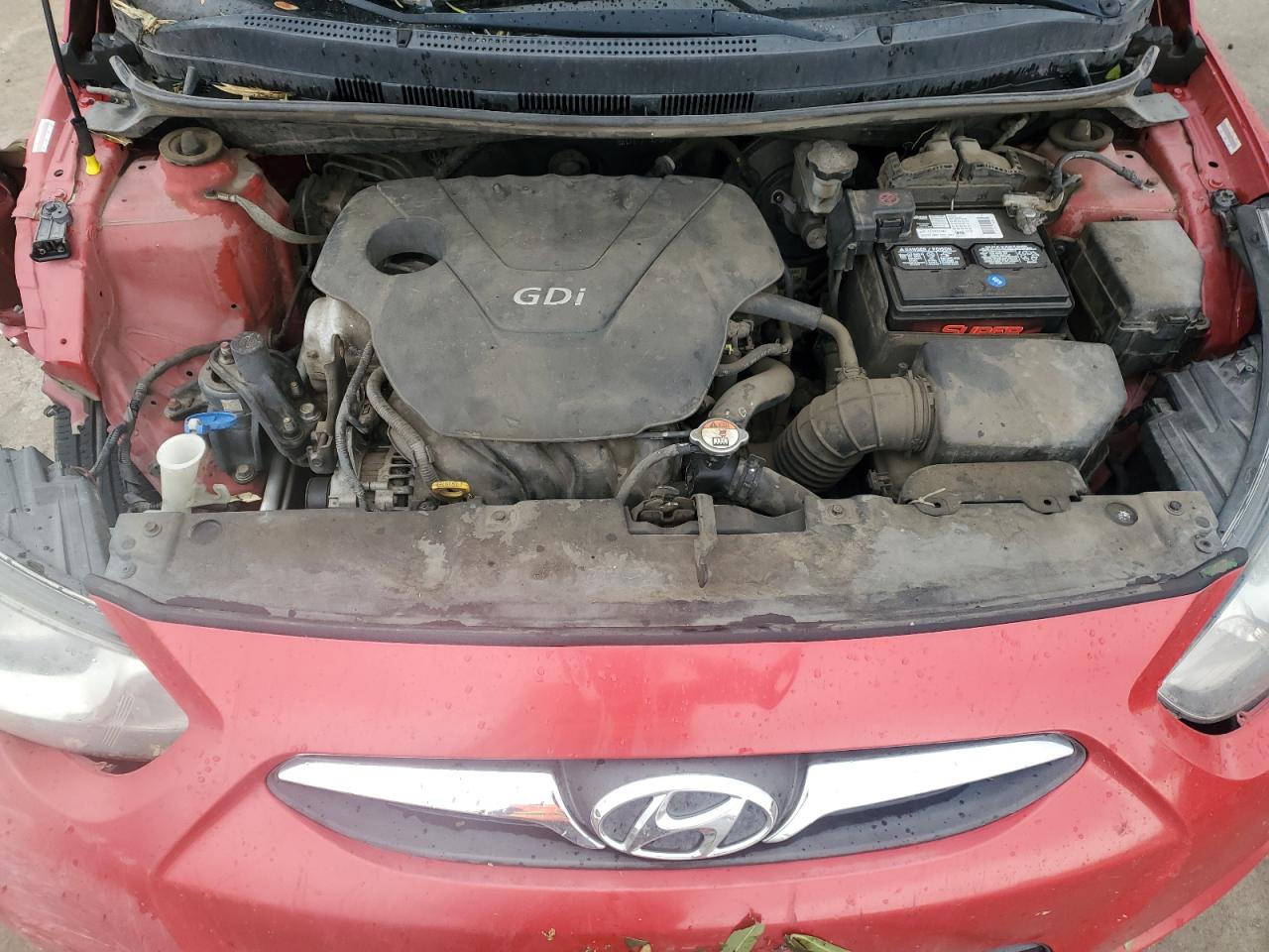 2013 Hyundai Accent Gls VIN: KMHCT4AE8DU455338 Lot: 93113965