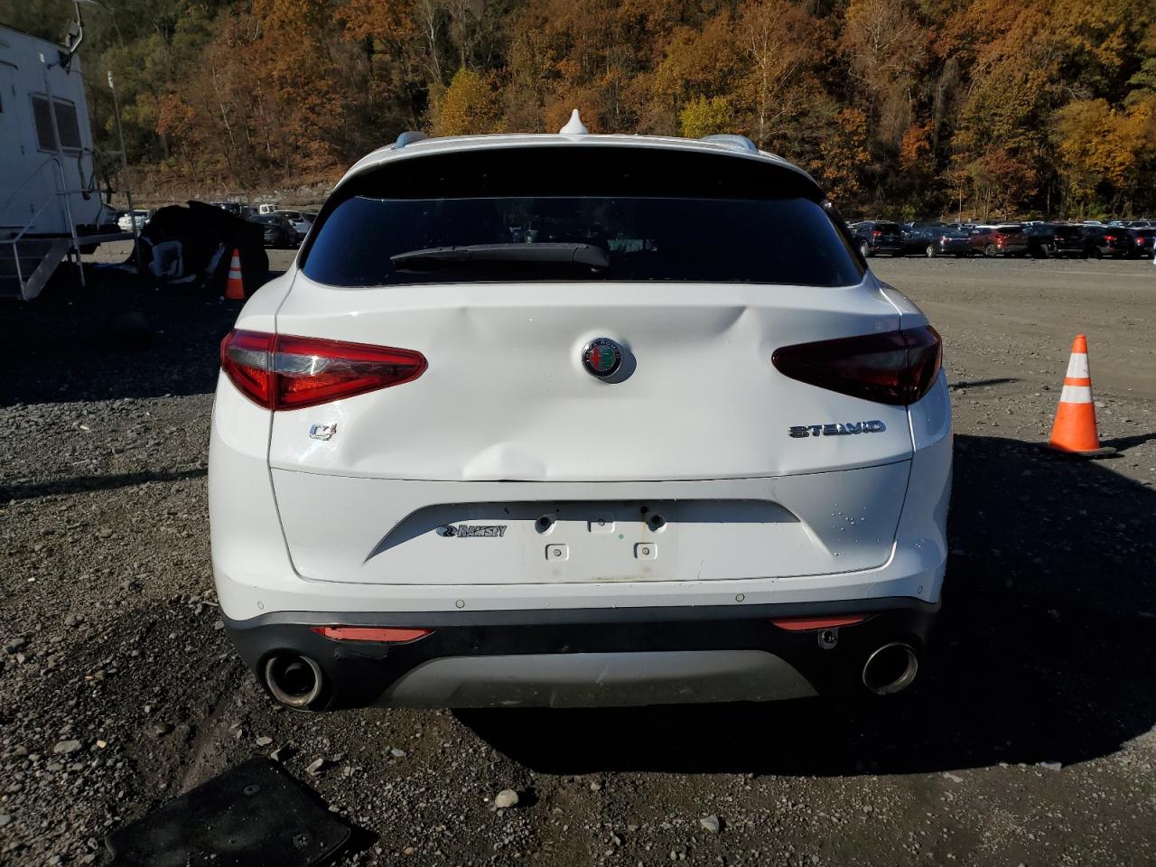 2018 Alfa Romeo Stelvio VIN: ZASFAKAN5J7B73705 Lot: 91076185