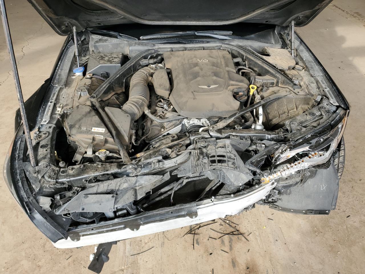 2017 Genesis G80 Base VIN: KMHGN4JE8HU183648 Lot: 93276655