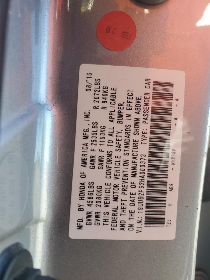 2017 Acura Tlx Tech VIN: 19UUB2F52HA000373 Lot: 91640315