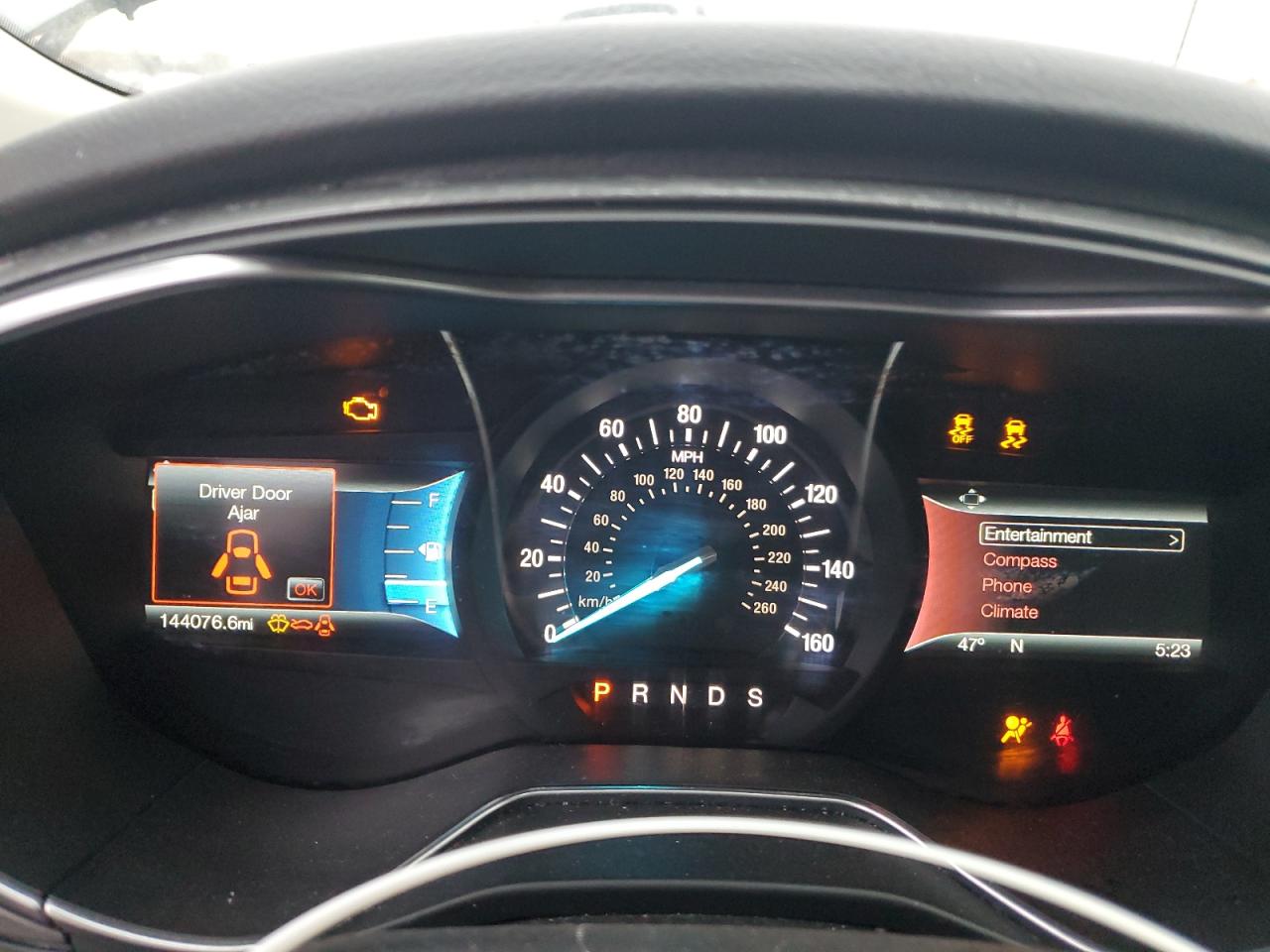 2016 Ford Fusion Titanium VIN: 3FA6P0K91GR175357 Lot: 93678905