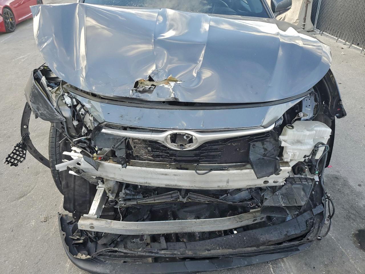 2021 Toyota Highlander Xle VIN: 5TDGZRAH2MS044324 Lot: 94747755