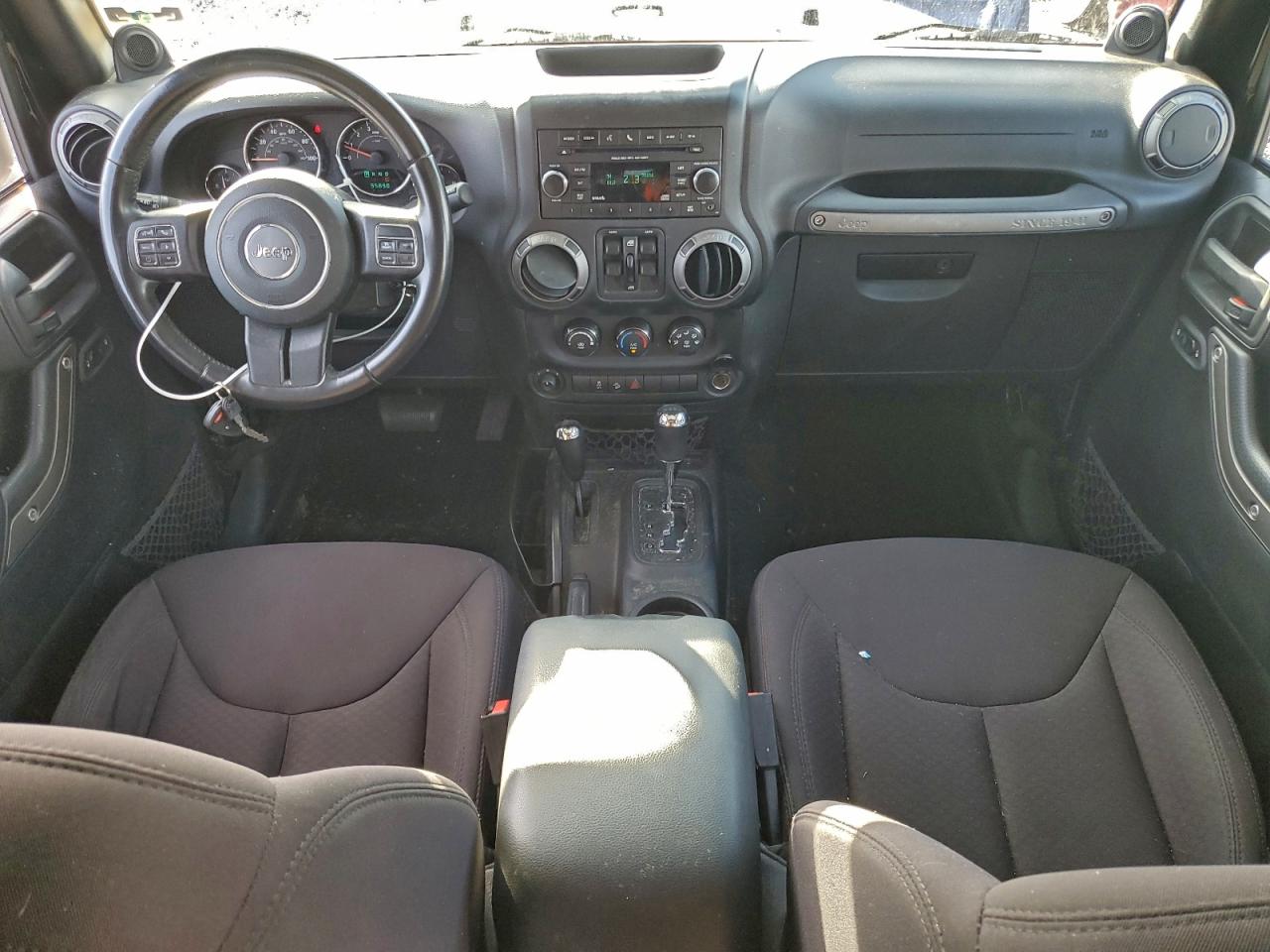 2014 Jeep Wrangler Unlimited Sport VIN: 1C4BJWDG1EL116734 Lot: 94406335