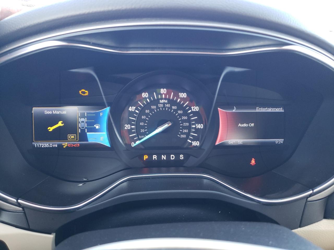 2014 Ford Fusion Se VIN: 3FA6P0H9XER115730 Lot: 92892745