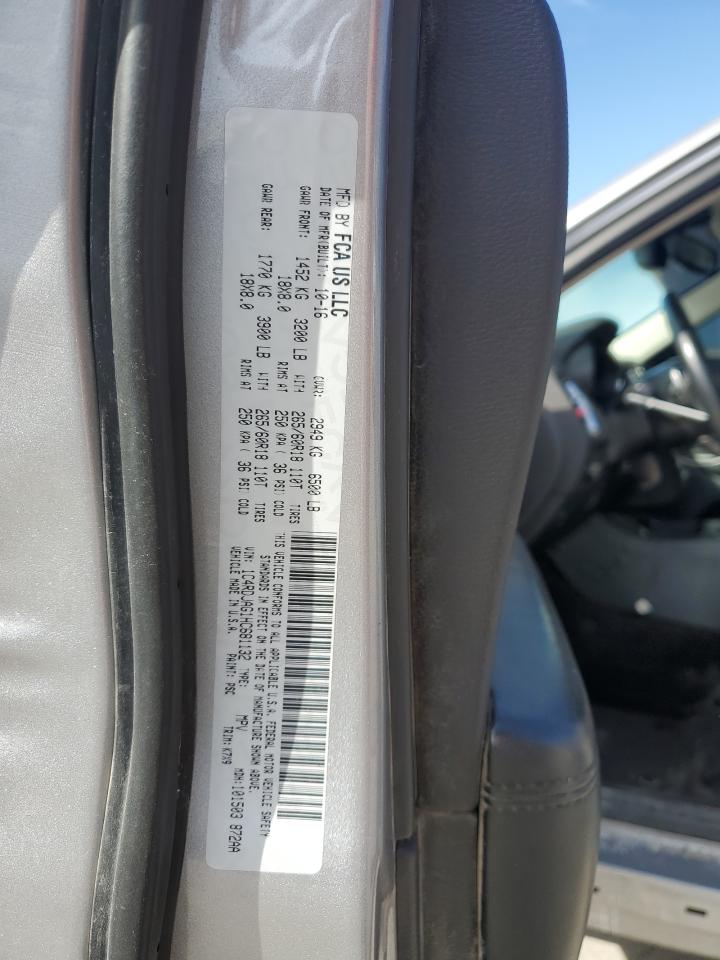 2017 Dodge Durango Sxt VIN: 1C4RDJAG1HC681132 Lot: 91242645