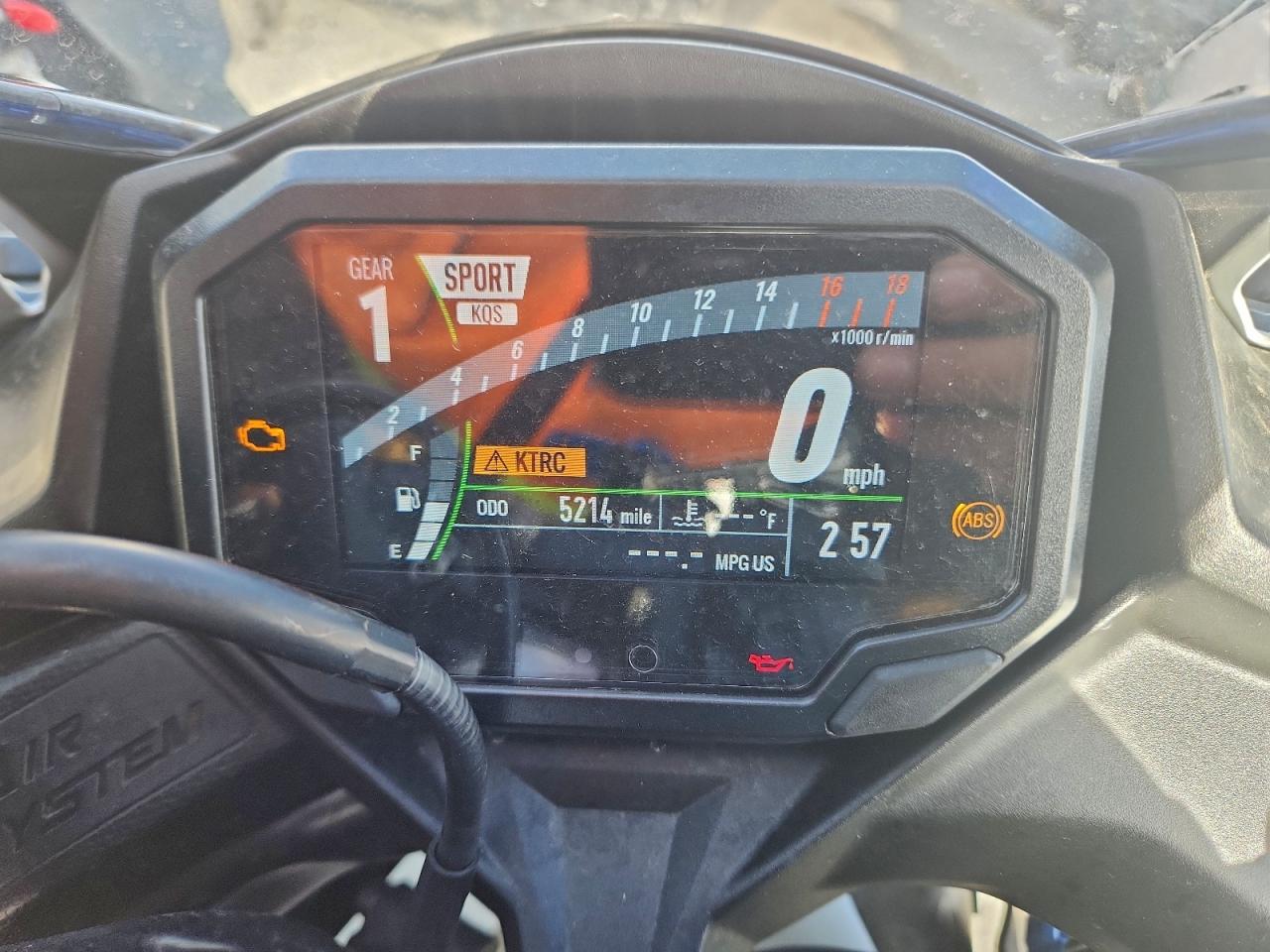 2025 Kawasaki Zx400 S VIN: ML5ZXCS18SDA38997 Lot: 93912655