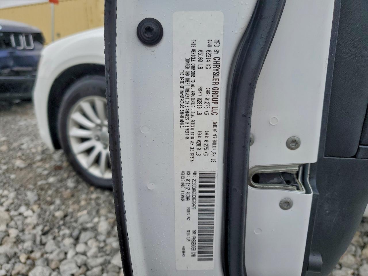 2013 Chrysler 300 VIN: 2C3CCAAG9DH626478 Lot: 94632205