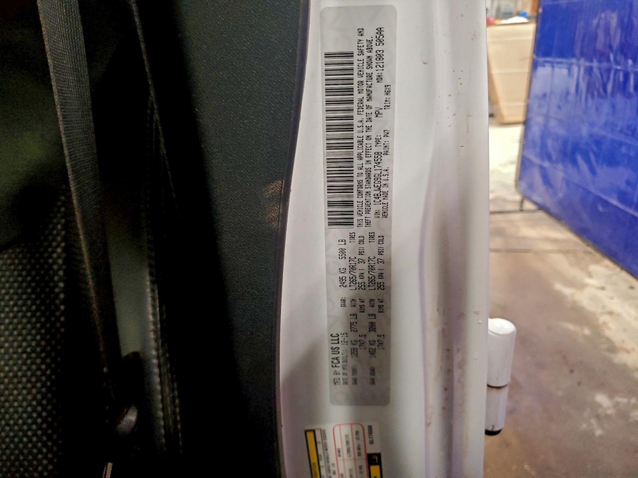 2016 Jeep Wrangler Unlimited Sahara VIN: 1C4BJWEG9GL174558 Lot: 94109735