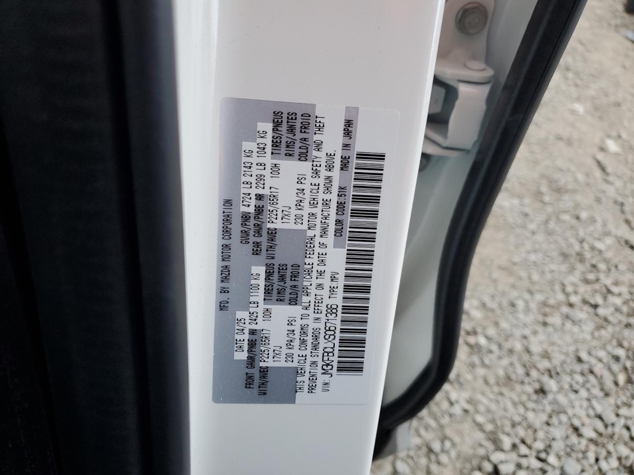 2025 Mazda Cx-5 Preferred VIN: JM3KFBCLXS0671386 Lot: 93736835