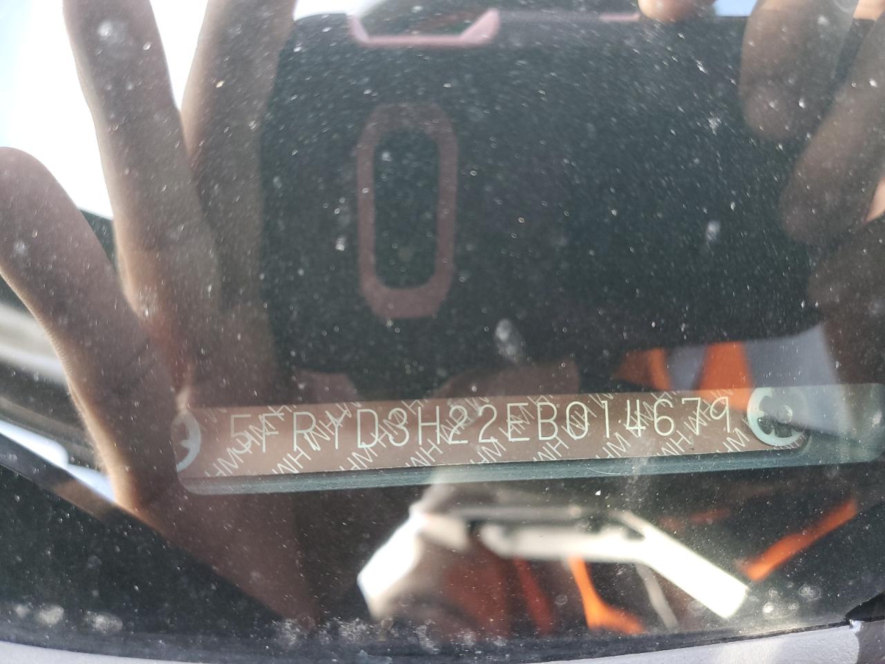 2014 Acura Mdx VIN: 5FRYD3H22EB014679 Lot: 93407625