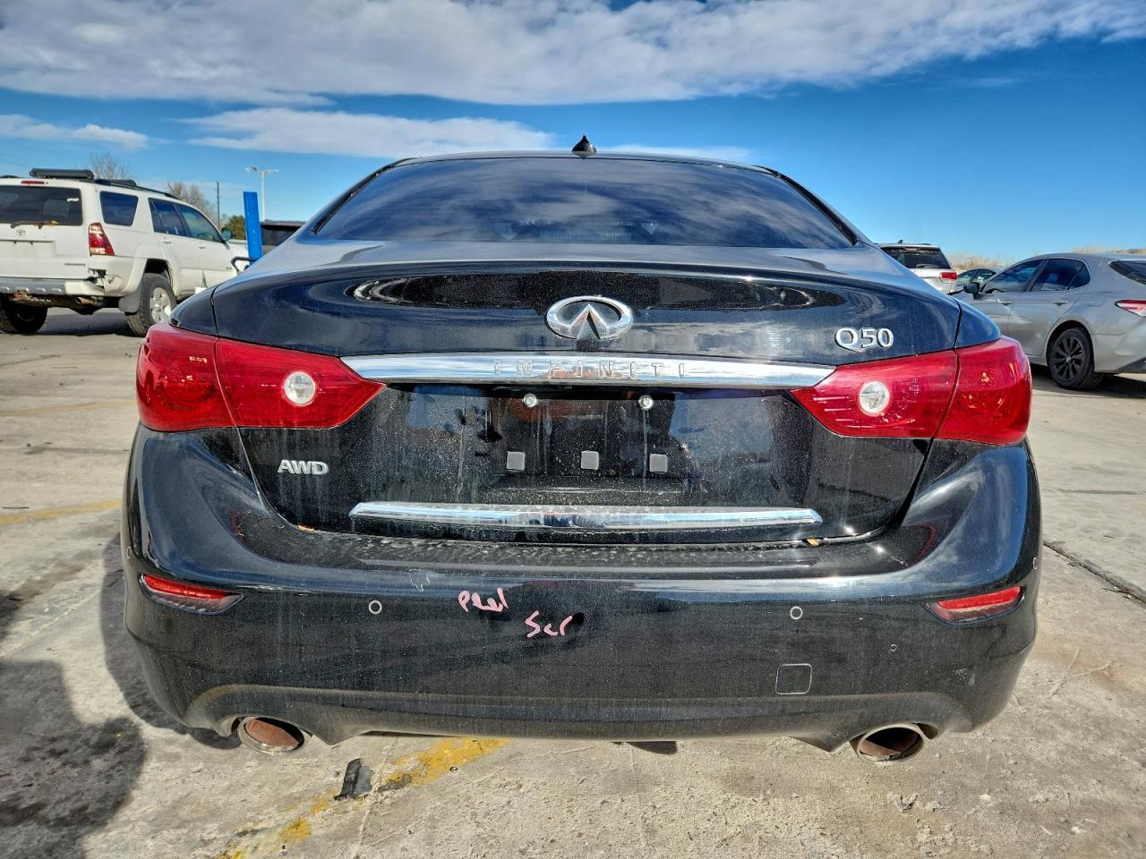 2015 Infiniti Q50 Base VIN: JN1BV7AR9FM395963 Lot: 93389295