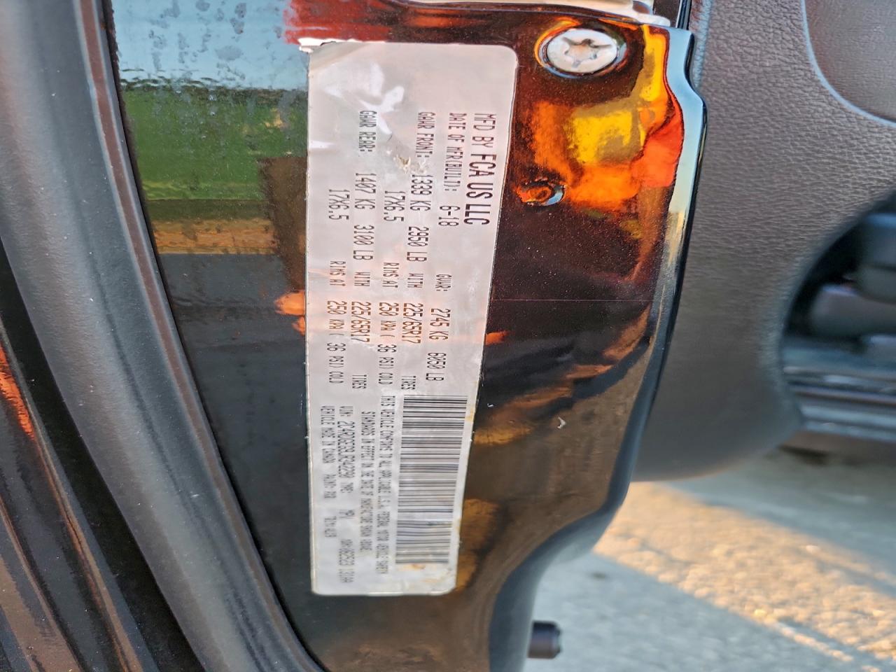 2018 Dodge Grand Caravan Gt VIN: 2C4RDGEG9JR342290 Lot: 94020925