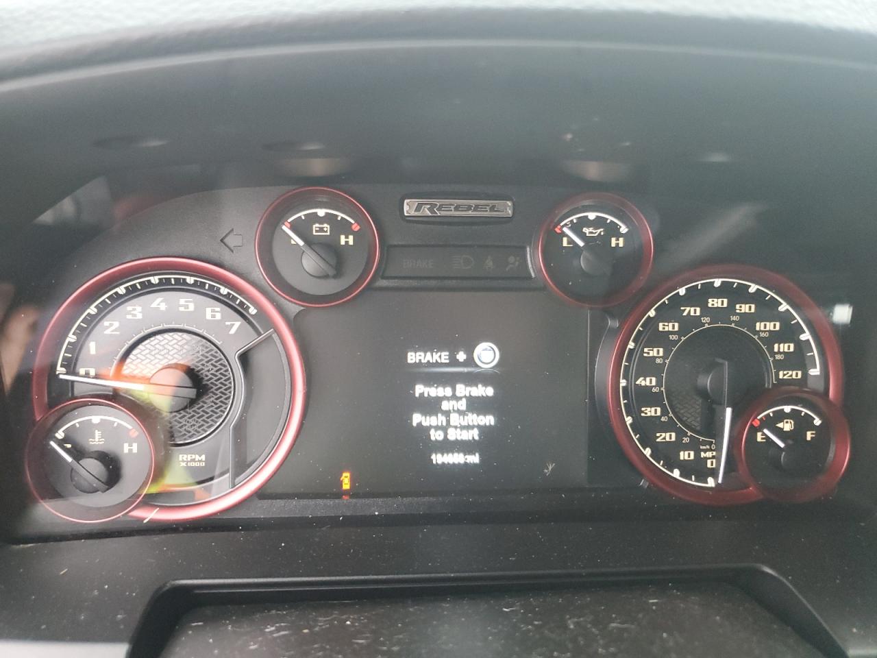 2017 Ram 1500 Rebel VIN: 1C6RR7YT9HS619742 Lot: 93618695