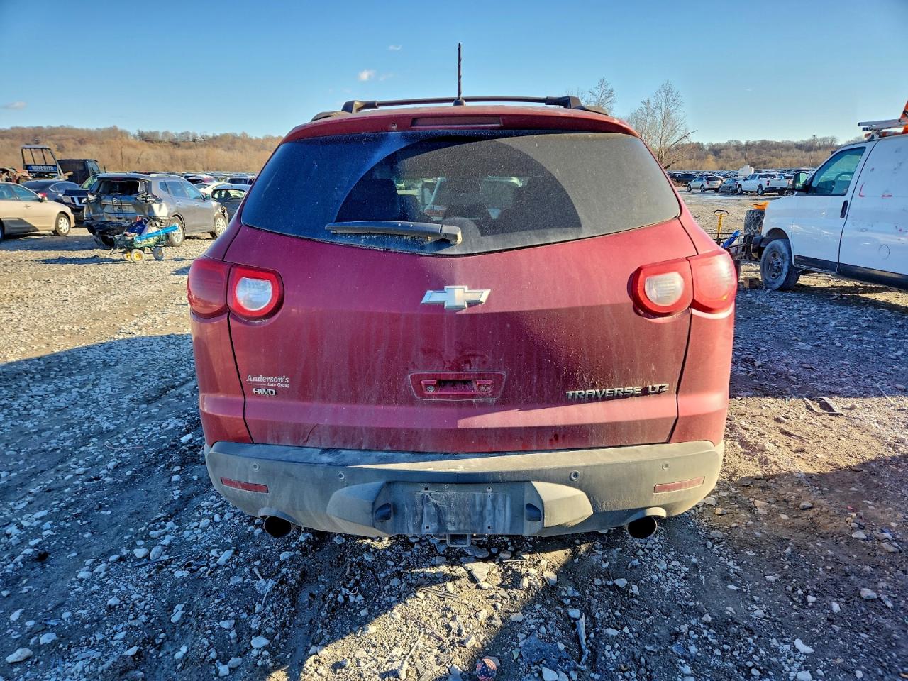 2012 Chevrolet Traverse Ltz VIN: 1GNKVLED0CJ141096 Lot: 94235875