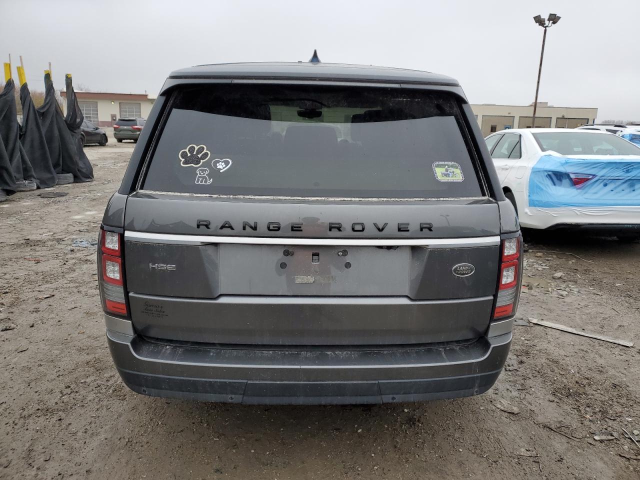 2017 Land Rover Range Rover Hse VIN: SALGS2FV2HA325447 Lot: 93475825