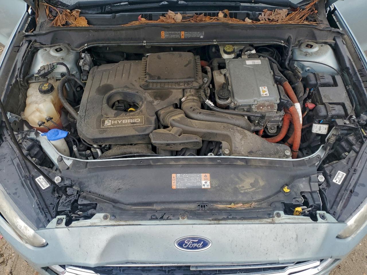 2014 Ford Fusion S Hybrid VIN: 3FA6P0UU8ER369074 Lot: 93818565