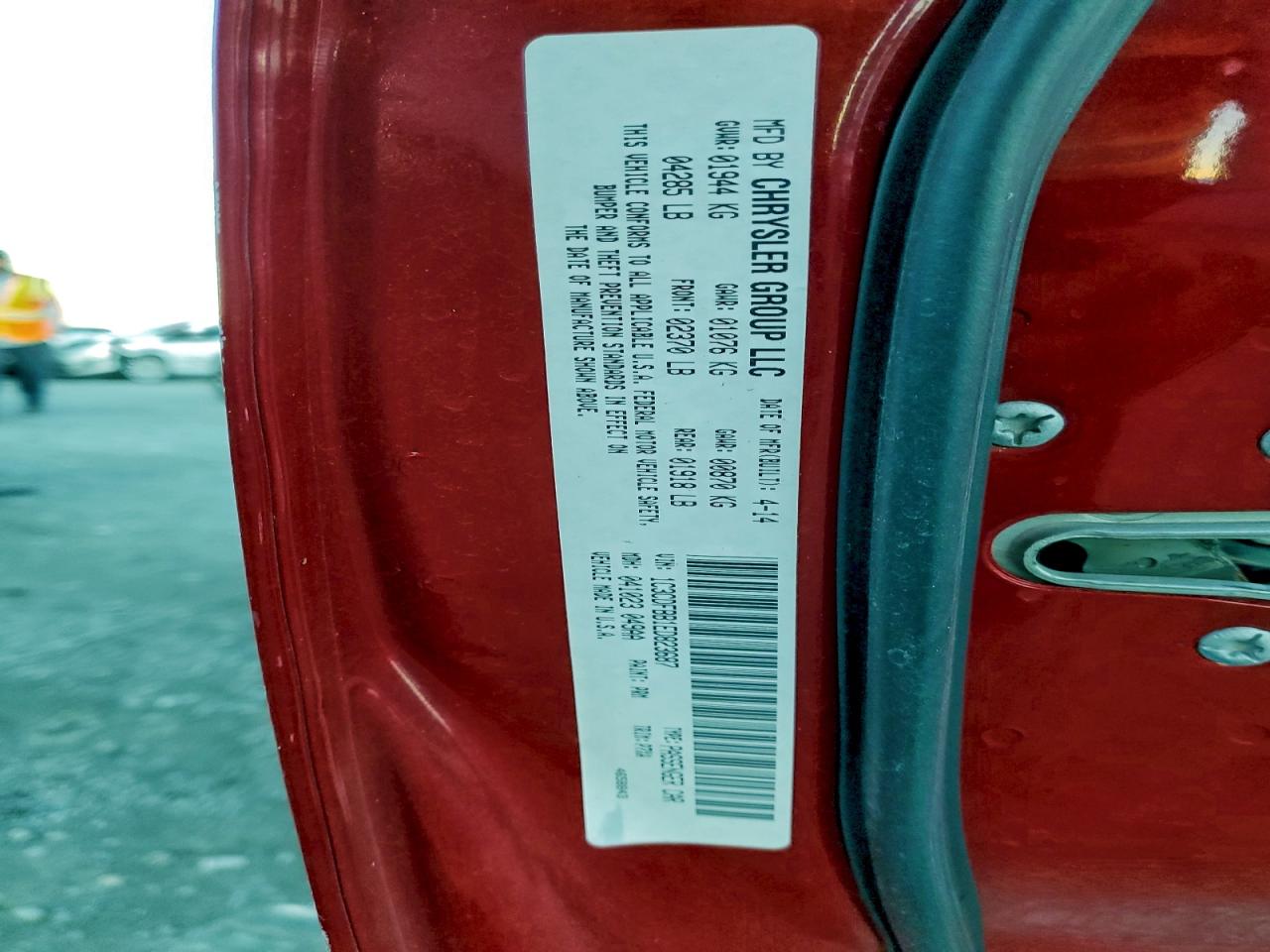 2014 Dodge Dart Sxt VIN: 1C3CDFBB1ED823687 Lot: 94114115