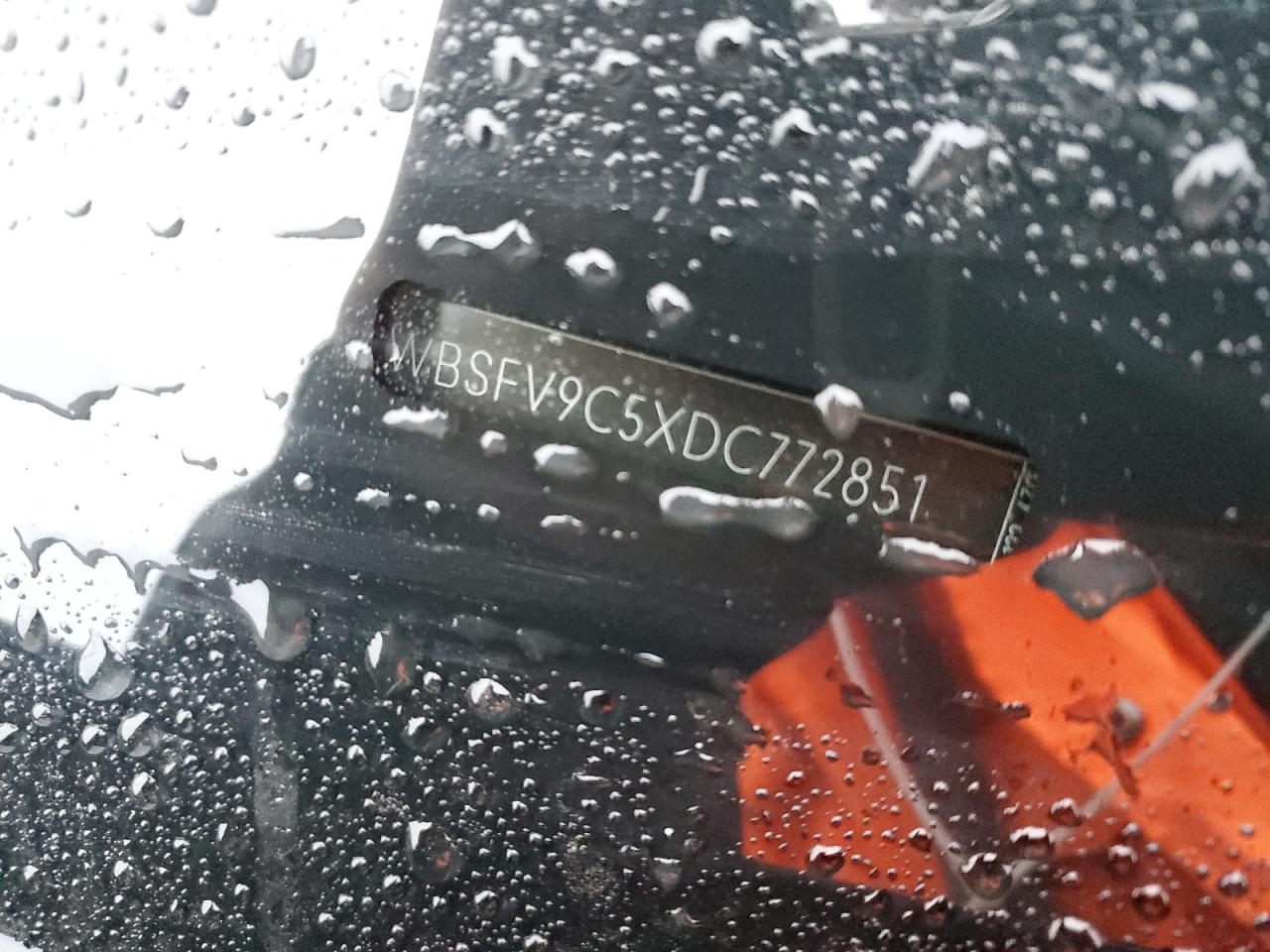 2013 BMW M5 VIN: WBSFV9C5XDC772851 Lot: 92911575