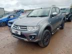 2014 MITSUBISHI L200 DOUBLE CAB DI-D TROJAN BLACK 4WD 175BHP for sale at Copart WESTBURY