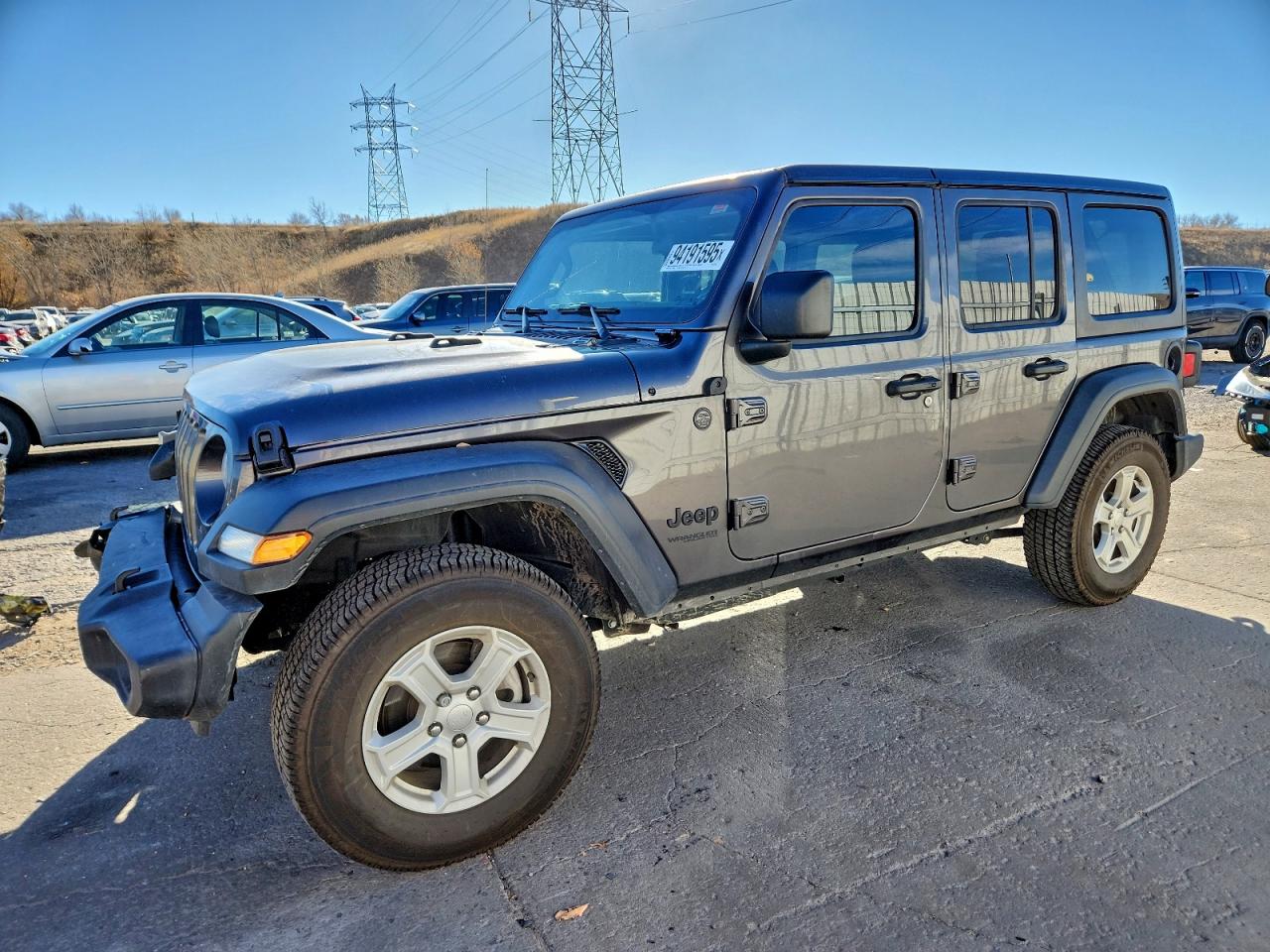 2022 Jeep Wrangler Unlimited Sport VIN: 1C4HJXDN6NW173752 Lot: 94191595