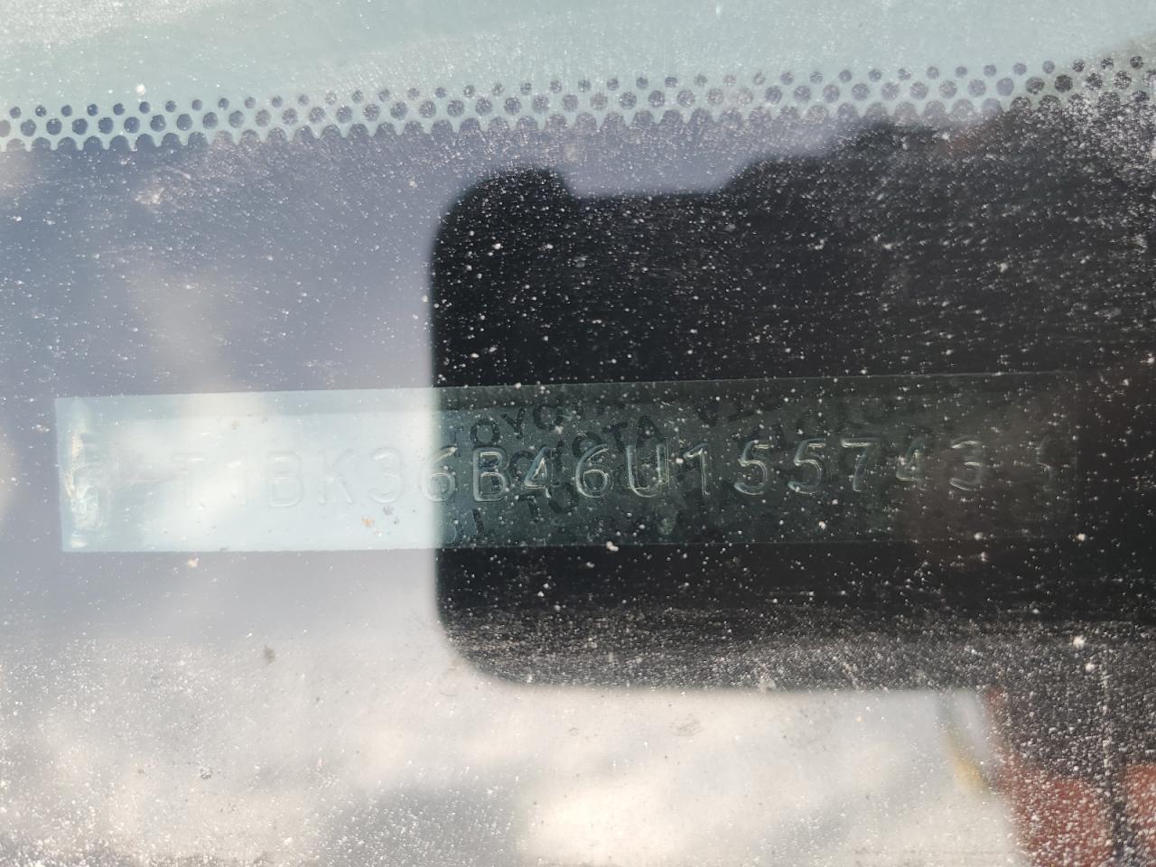 2006 Toyota Avalon Xl VIN: 4T1BK36B46U155743 Lot: 93491985