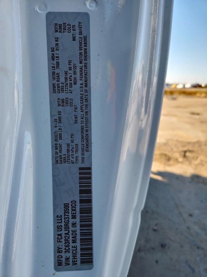 2024 Ram 3500 Tradesman VIN: 3C63R2AJ0RG373500 Lot: 90361465