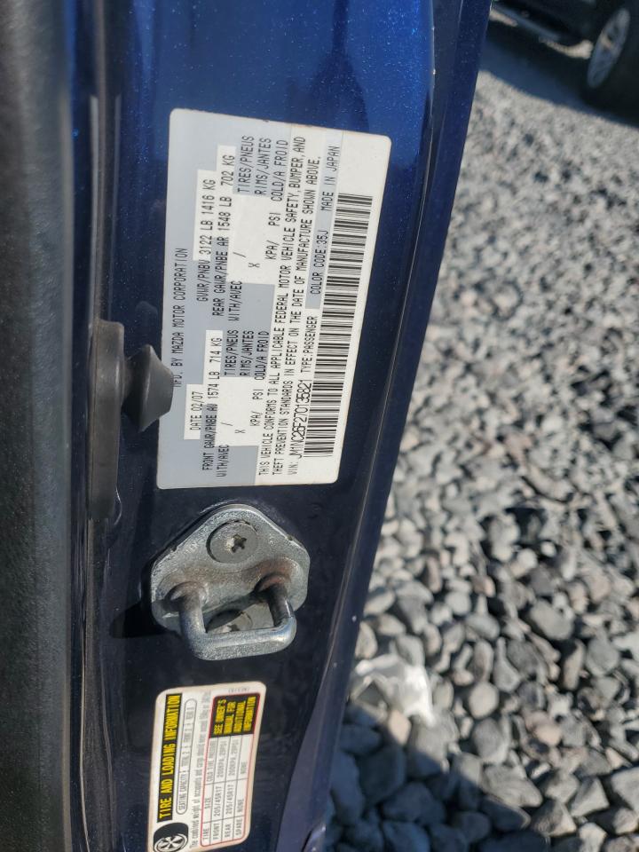 2007 Mazda Mx-5 Miata VIN: JM1NC26F270135821 Lot: 93311235