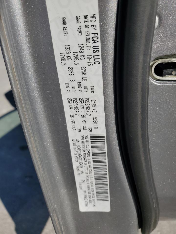 2016 Dodge Journey Se VIN: 3C4PDCAB4GT139436 Lot: 92399415