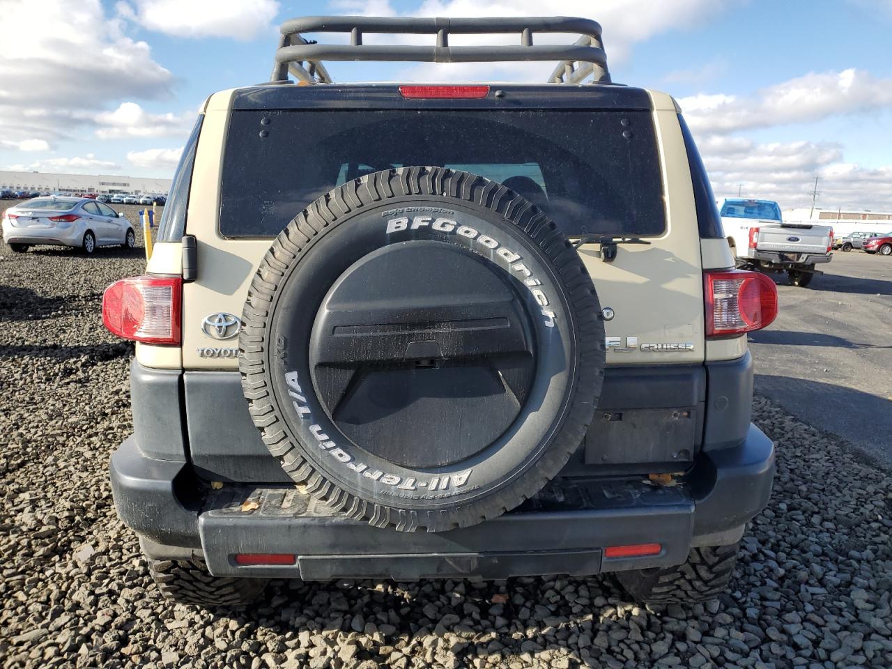 2010 Toyota Fj Cruiser VIN: JTEBU4BF6AK095543 Lot: 92824275