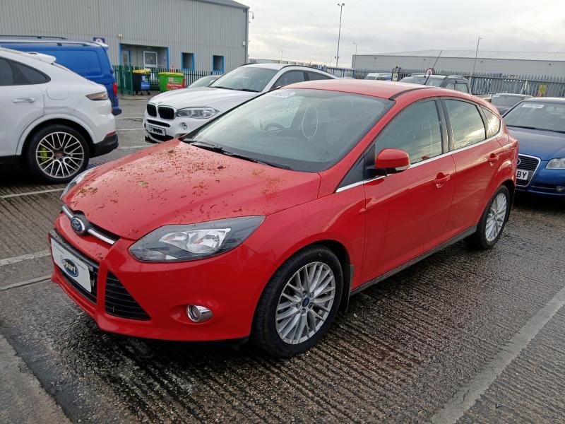 2012 FORD FOCUS 1.0 ECOBOOST ZETEC 5DR for sale at Copart CHESTER