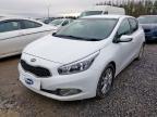 2015 KIA CEED 1.6 CRDI 3 ECODYNAMICS 5DR for sale at Copart EAST KILBRIDE
