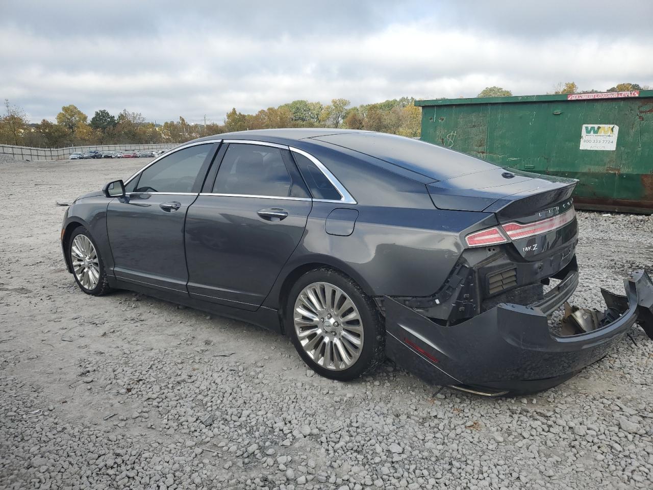 2016 Lincoln Mkz grey null gas 3LN6L2JK9GR633910 photo #3
