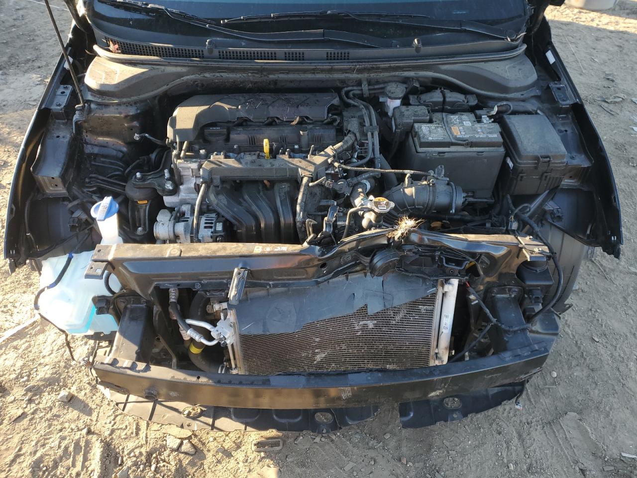 2022 Hyundai Accent Se VIN: 3KPC24A60NE172481 Lot: 92979445