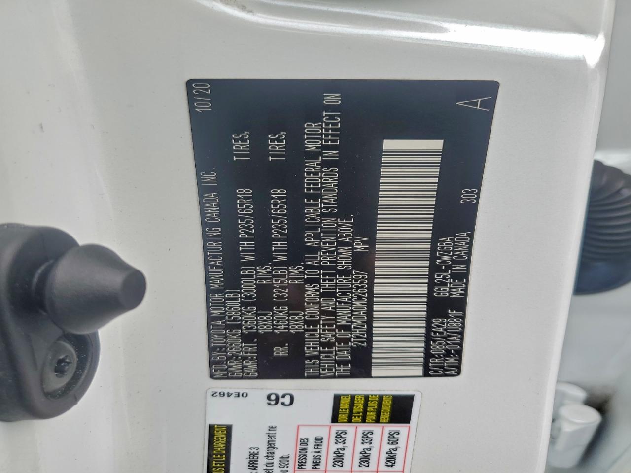 2021 Lexus Rx 350 VIN: 2T2HZMDA0MC263597 Lot: 93908525