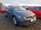 2022 VOLKSWAGEN POLO 1.0 TSI STYLE 5DR for sale at Copart EAST KILBRIDE
