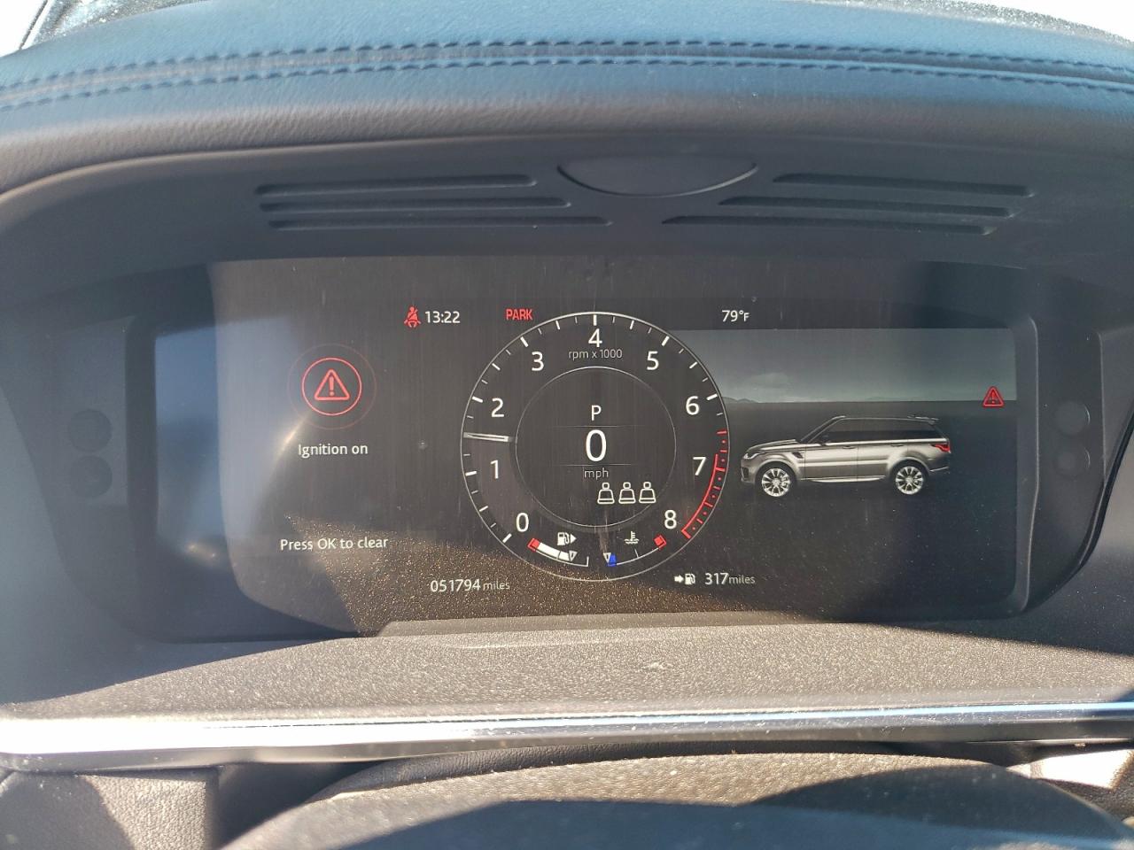 2019 Land Rover Range Rover Sport Hse VIN: SALWR2RUXKA864156 Lot: 94315755