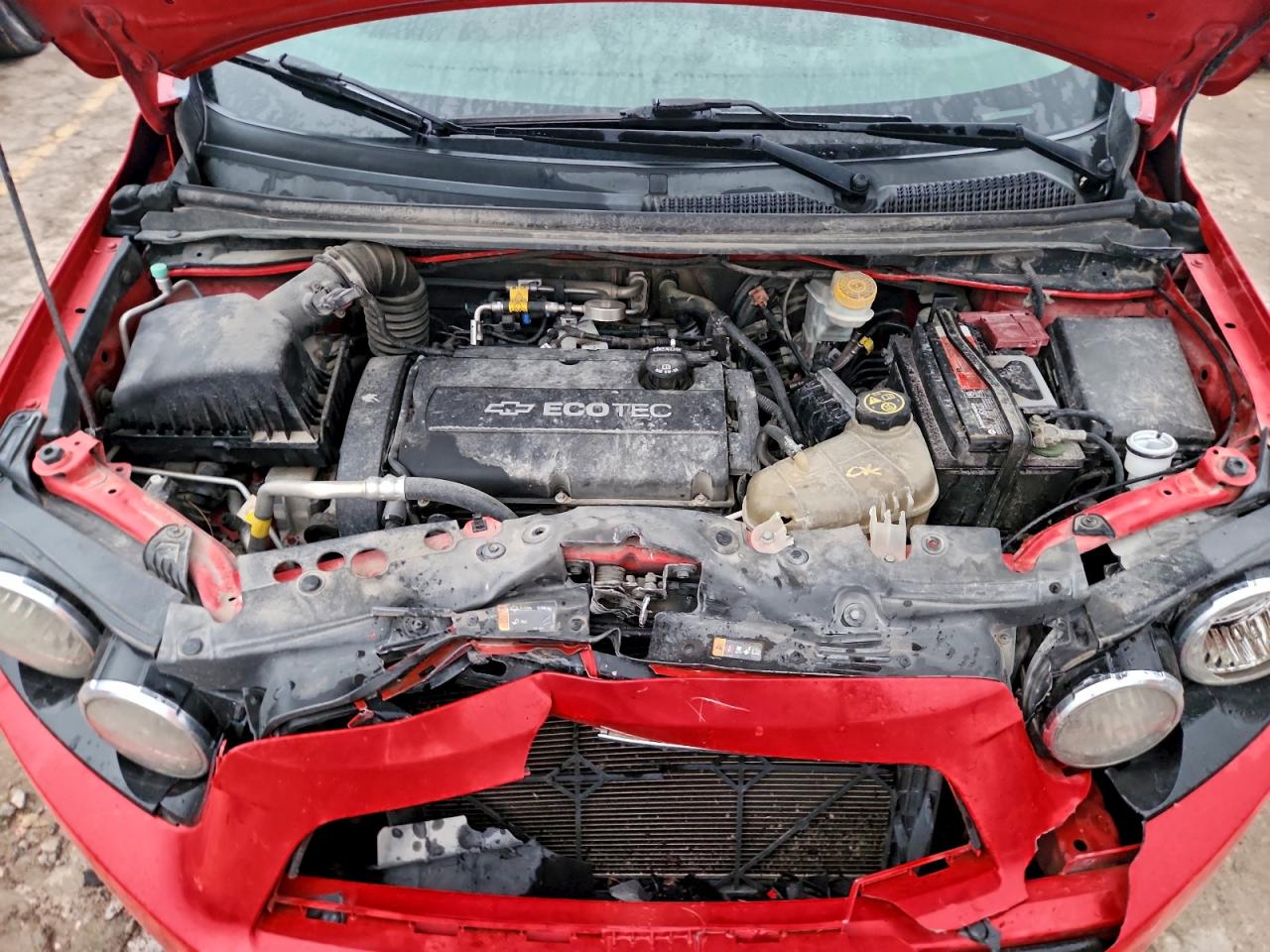 2015 Chevrolet Sonic Lt VIN: 1G1JC6SH3F4124503 Lot: 93521325