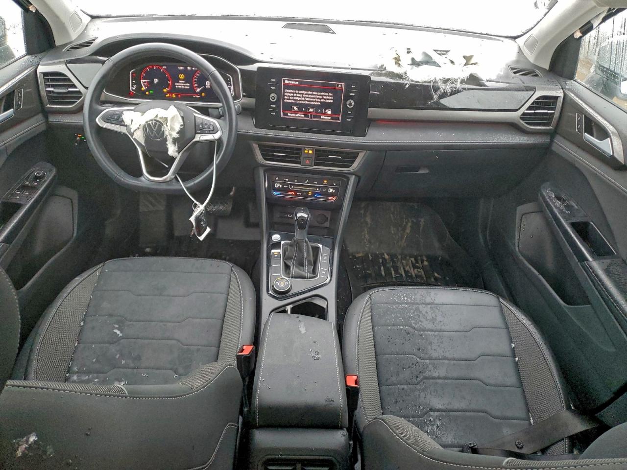 2025 Volkswagen Taos Se Black VIN: 3VV2C7B29SM046645 Lot: 93886535