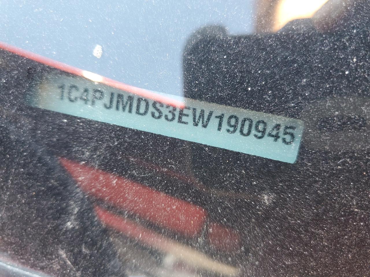 2014 Jeep Cherokee Limited VIN: 1C4PJMDS3EW190945 Lot: 91495235