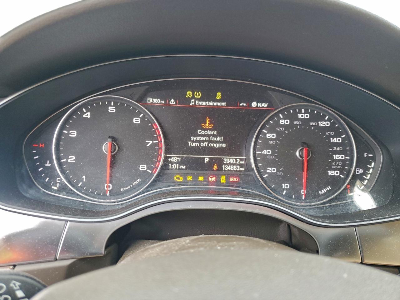 2012 Audi A6 Premium Plus VIN: WAUGGAFC7CN142612 Lot: 93259975