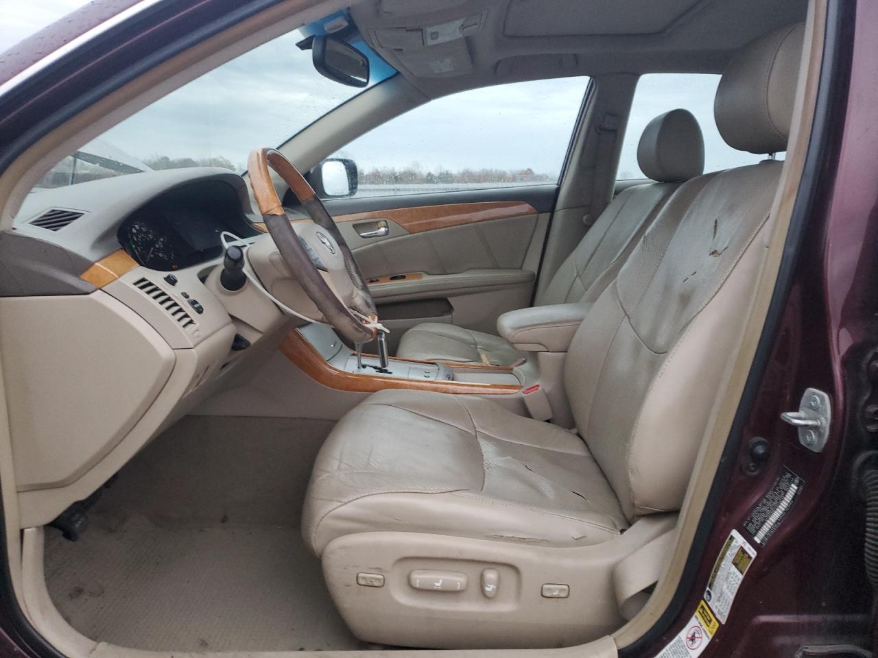 2007 Toyt Avallon VIN: 4T1BK36BX7U178140 Lot: 93319105