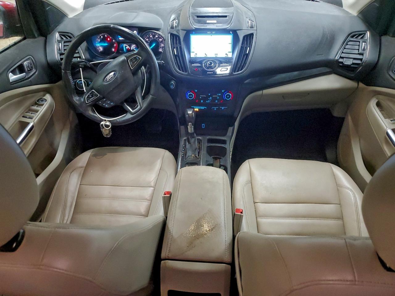 2017 Ford Escape Titanium VIN: 1FMCU9JD4HUD09834 Lot: 94437575