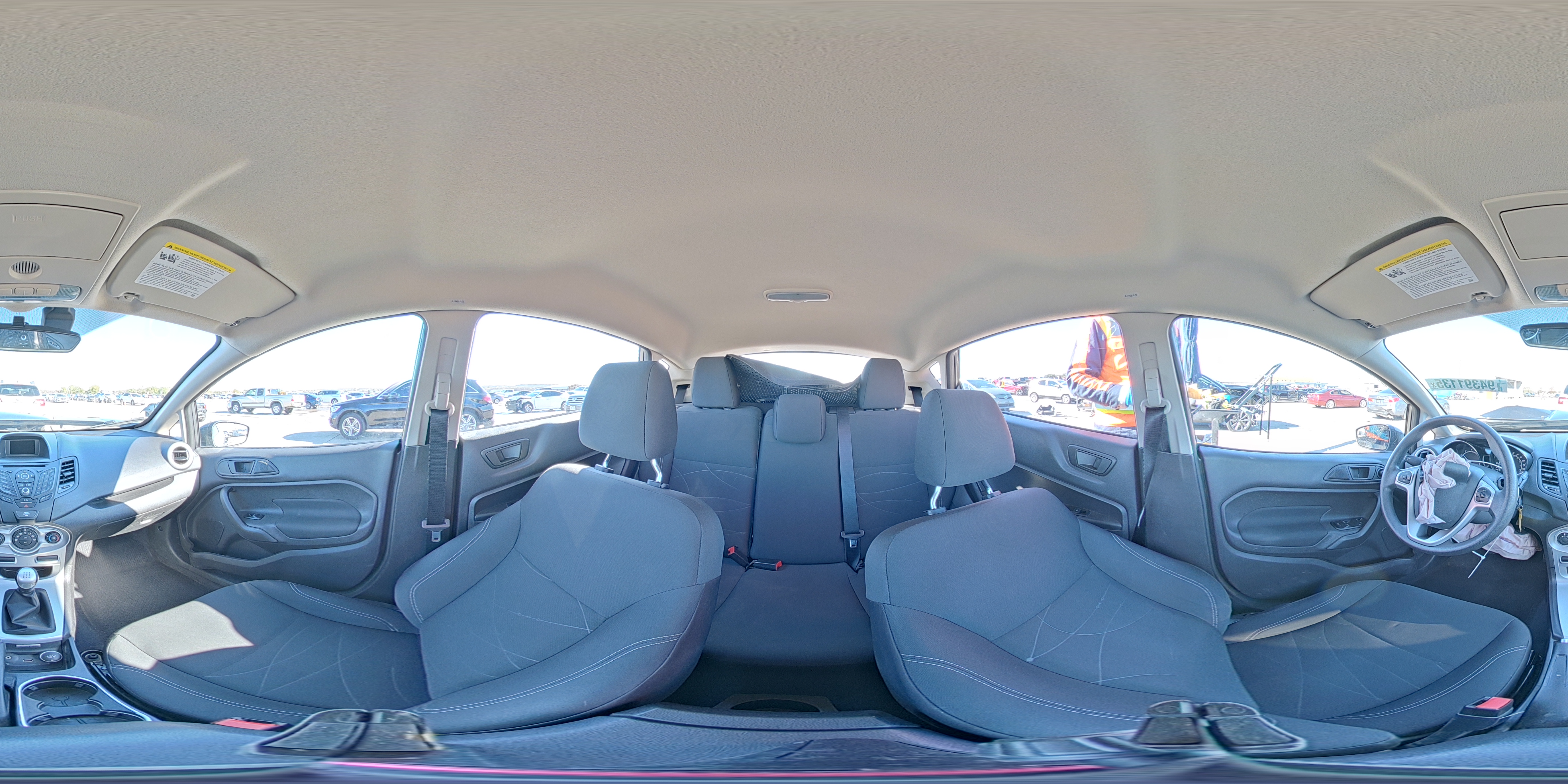 2019 Ford Fiesta Se VIN: 3FADP4EJ3KM166413 Lot: 94391135