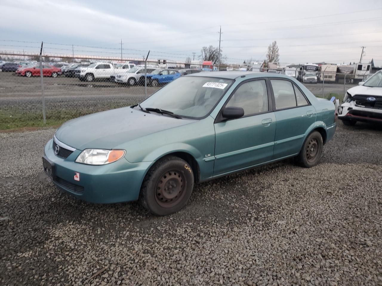 2001 Mazda Protege Dx VIN: JM1BJ222610448065 Lot: 93721325