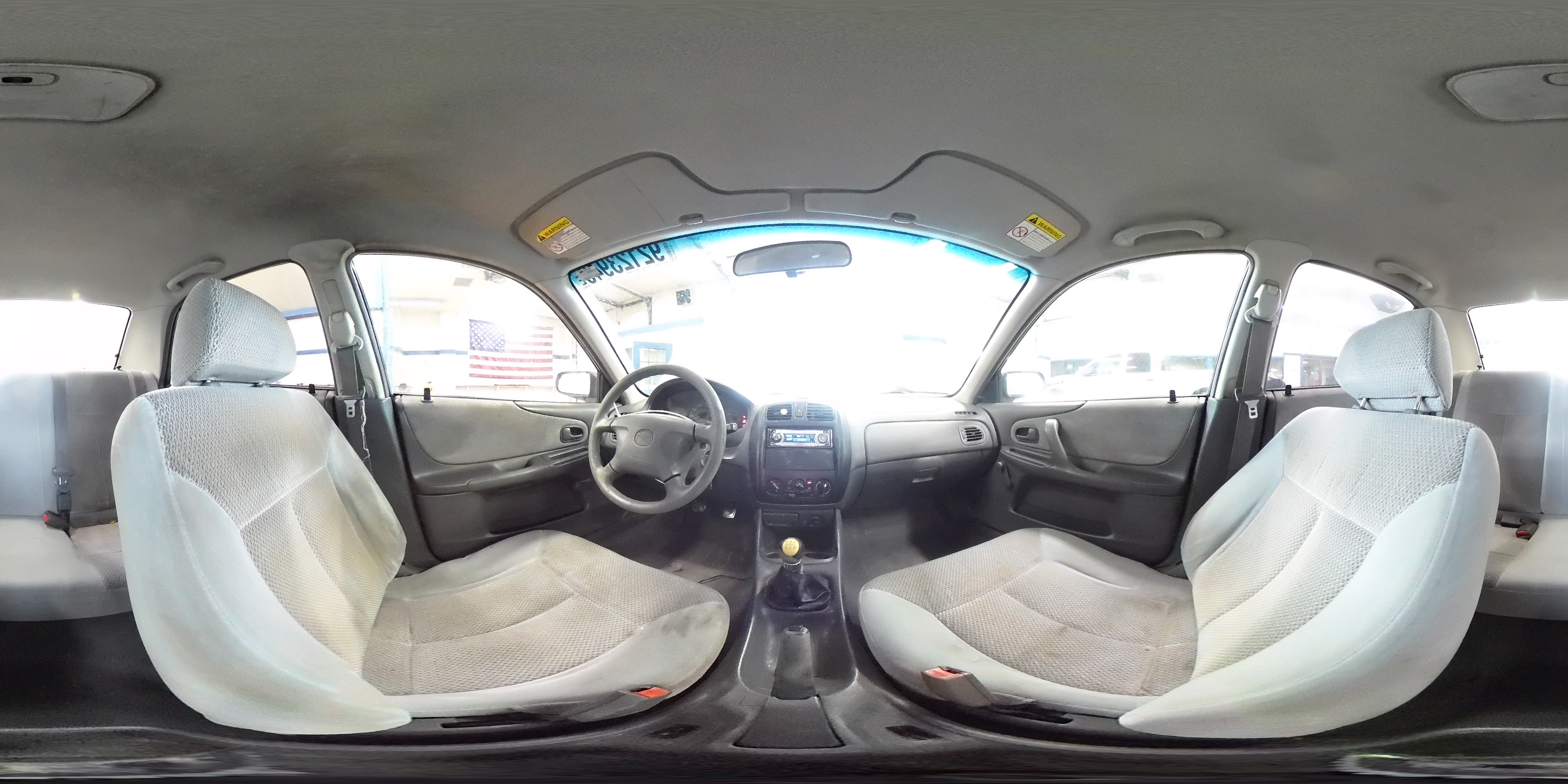 1999 Mazda Protege Dx VIN: JM1BJ2226X0160801 Lot: 92123945