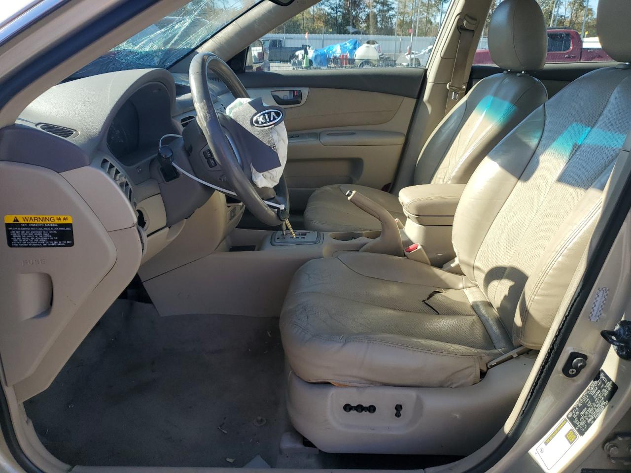 2006 Kia Optima Lx VIN: KNAGE123765075462 Lot: 90691555