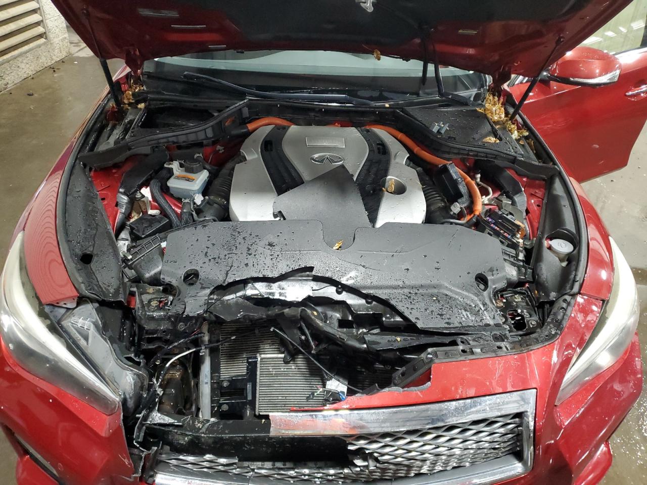 2014 Infiniti Q50 Hybrid Premium VIN: JN1AV7AR8EM701478 Lot: 92902685