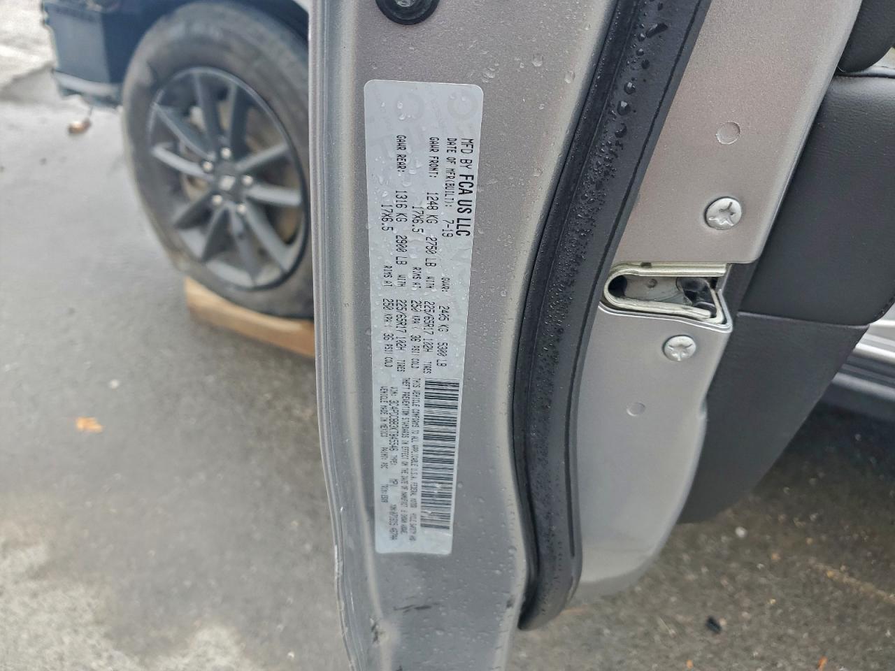 2019 Dodge Journey Se VIN: 3C4PDCBB3KT845546 Lot: 93463655